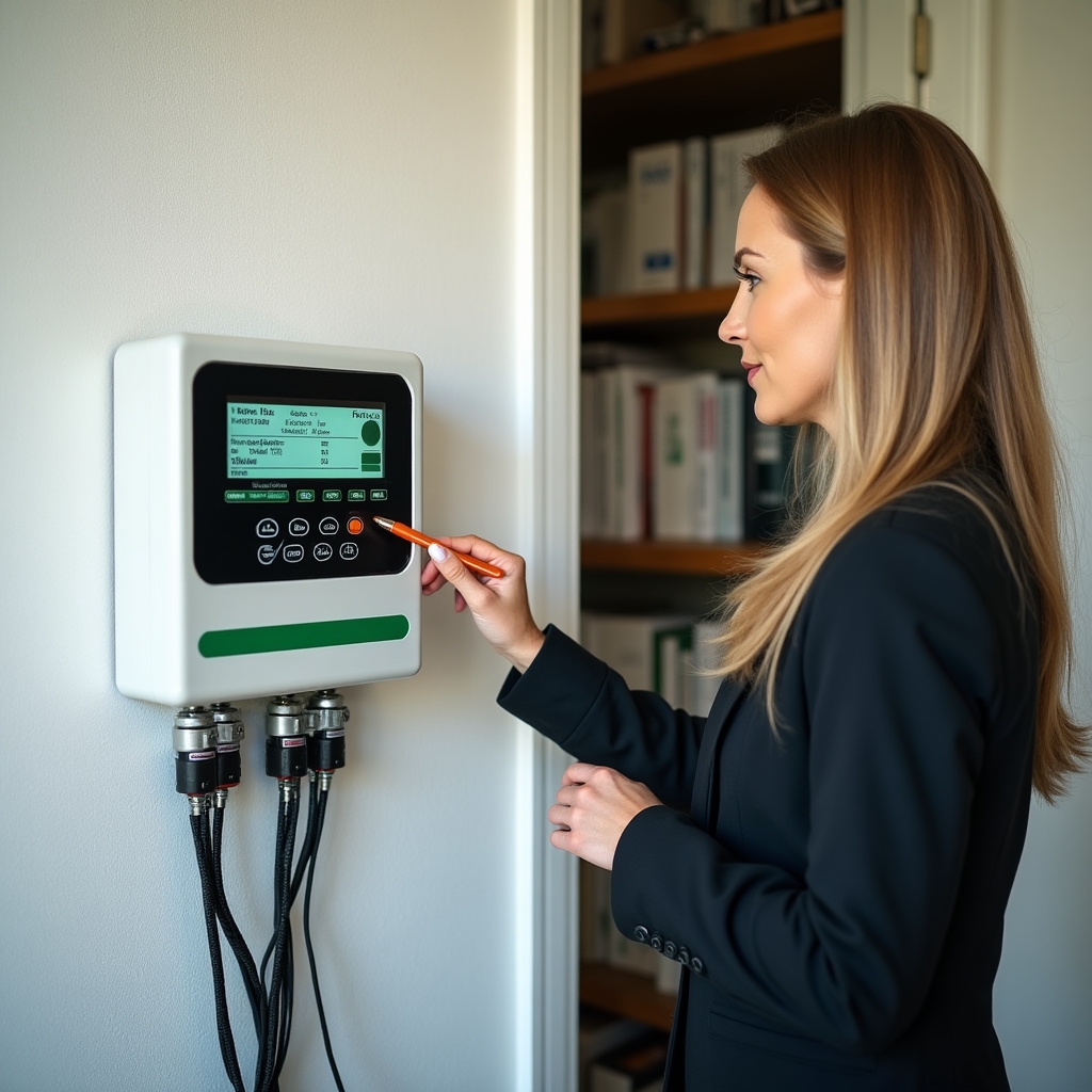 Centralina programmatore elettronico per sistema di irrigazione